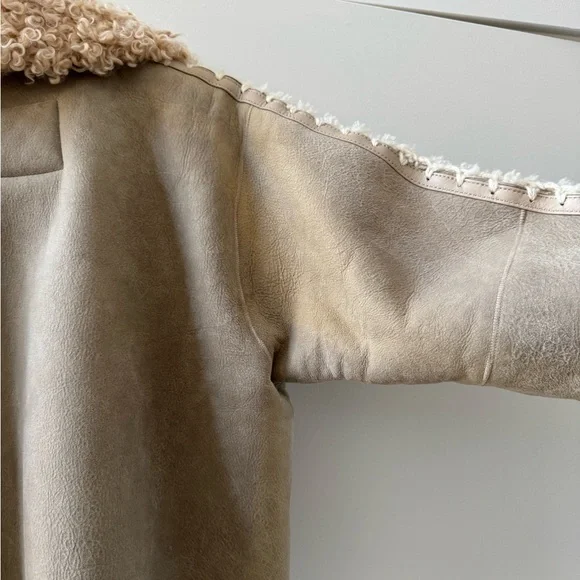 Milena Silvano Aviator Jacket Rare Archival Piece